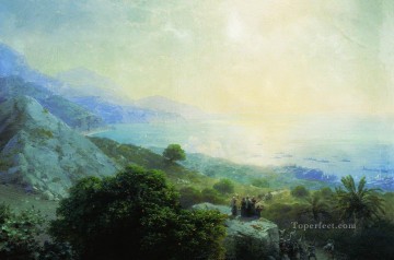 Creta 1897 Romántico Ivan Aivazovsky Ruso Pinturas al óleo